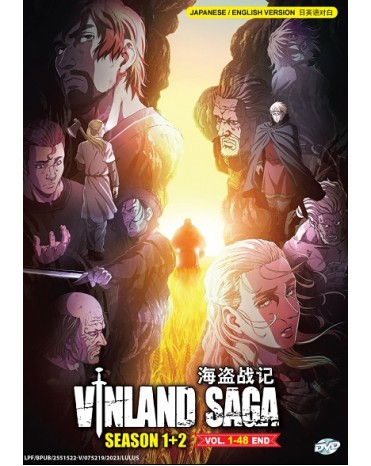 ENG DUB * VINLAND SAGA SEASON 1+2 VOL.1-48 END